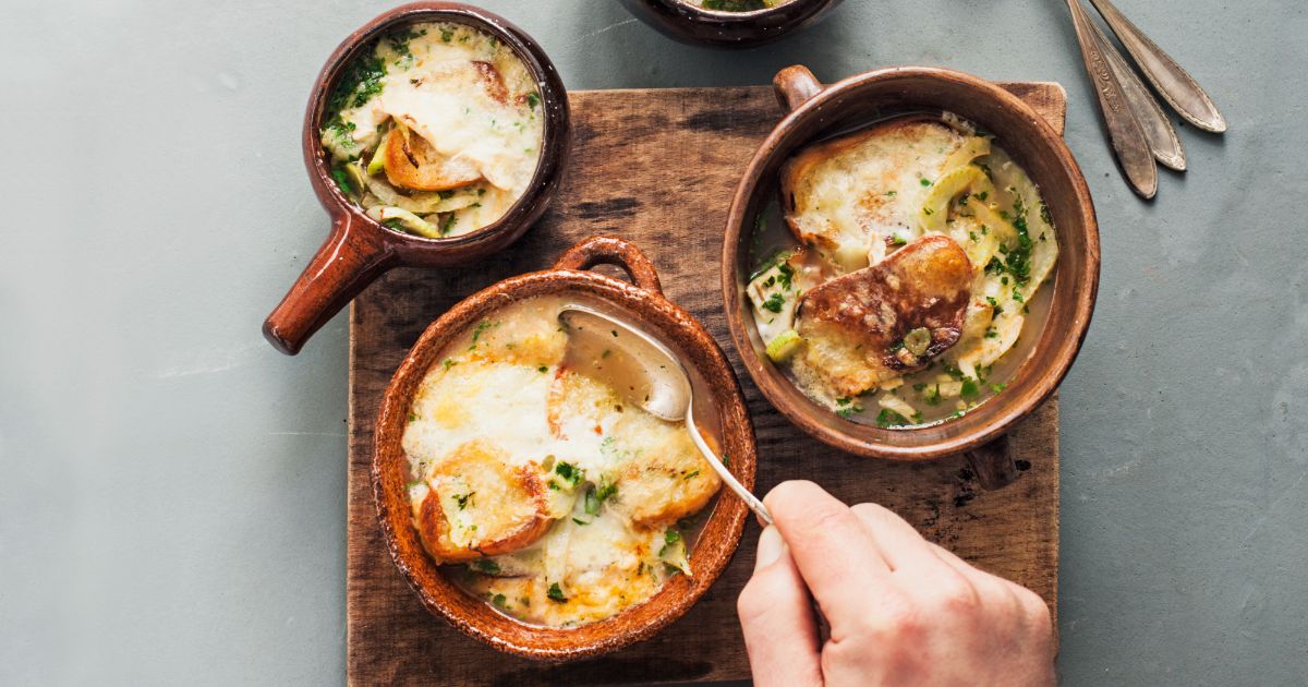 Baked cheese soup | Kaltbach