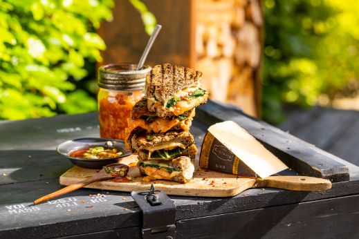 Kaltbach GOLD BBQ tosti met Kimchi